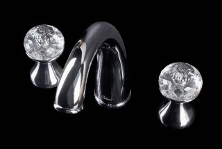 Смеситель для раковины Boheme Flora хром 277-FL